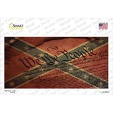 We The People Confederate Novelty Sticker Decal