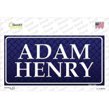 Adam Henry Novelty Sticker Decal