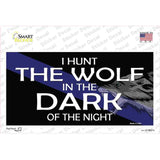 Hunt The Wolf Novelty Sticker Decal