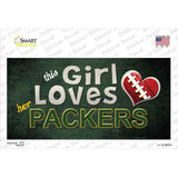 This Girl Loves Her Packers Novelty Sticker Decal
