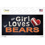 This Girl Loves Her Bears Novelty Sticker Decal