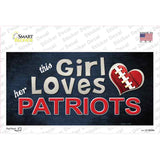 This Girl Loves Her Patriots Novelty Sticker Decal