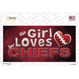 This Girl Loves Her Chiefs Novelty Sticker Decal