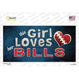 This Girl Loves Her Bills Novelty Sticker Decal