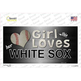 This Girl Loves Her White Sox Novelty Sticker Decal