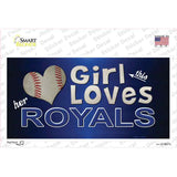 This Girl Loves Her Royals Novelty Sticker Decal