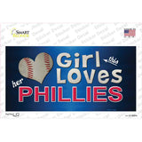 This Girl Loves Her Phillies Novelty Sticker Decal