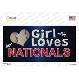 This Girl Loves Her Nationals Novelty Sticker Decal