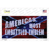 Americas Most Embattled Emblem Novelty Sticker Decal