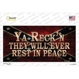 Rest In Peace Novelty Sticker Decal