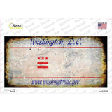 Washington State Rusty Novelty Sticker Decal