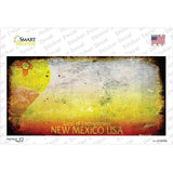 New Mexico State Rusty Novelty Sticker Decal