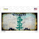 Oregon State Rusty Novelty Sticker Decal