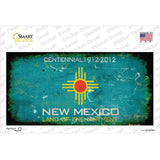 New Mexico Centennial Rusty Novelty Sticker Decal