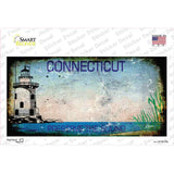 Connecticut Rusty Novelty Sticker Decal