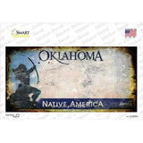 Oklahoma Rusty Novelty Sticker Decal
