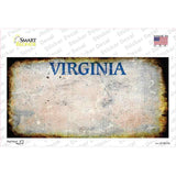 Virginia Rusty Novelty Sticker Decal