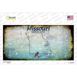 Missouri Rusty Novelty Sticker Decal