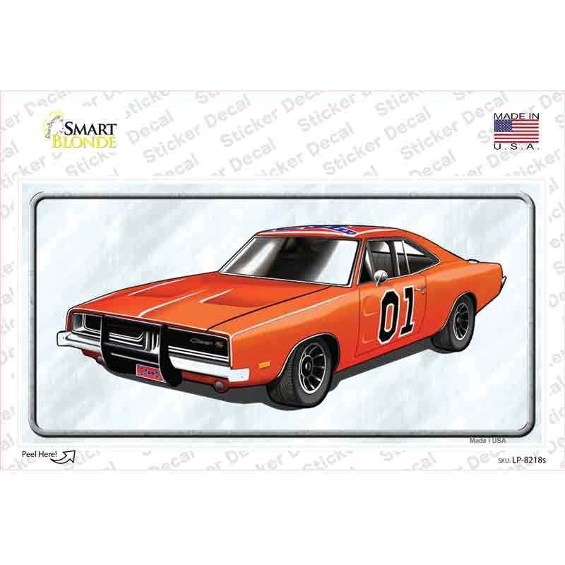 General Lee Car Novelty Sticker Decal
