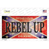 Rebel Up Novelty Sticker Decal