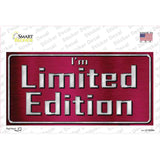 Im Limited Edition Novelty Sticker Decal