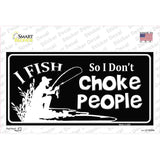 Dont Choke People Novelty Sticker Decal