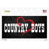 Country Boys Novelty Sticker Decal
