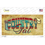 Country Gal Novelty Sticker Decal