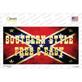 Southern Style Novelty Sticker Decal