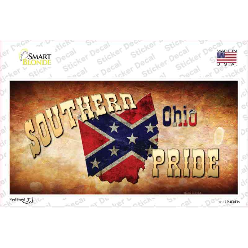 Southern Pride Ohio Novelty Sticker Decal