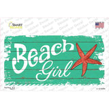 Beach Girl Novelty Sticker Decal