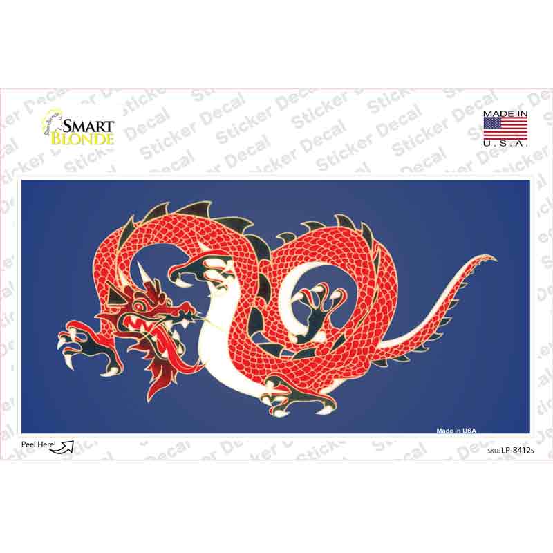 Dragon Novelty Sticker Decal