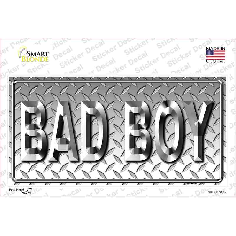 Bad Boy Novelty Sticker Decal