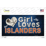 This Girl Loves Her Islanders Novelty Sticker Decal