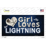 This Girl Loves Her Lightning Novelty Sticker Decal