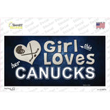 This Girl Loves Her Canucks Novelty Sticker Decal