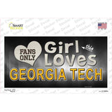 This Girl Loves Georgia Tech Novelty Sticker Decal