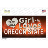 This Girl Loves Oregon State Novelty Sticker Decal