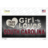 This Girl Loves South Carolina Novelty Sticker Decal