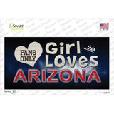 This Girl Loves Arizona Novelty Sticker Decal