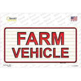 Farm Vehicle Novelty Sticker Decal