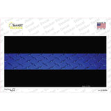 Police Diamond Thin Blue Line Novelty Sticker Decal