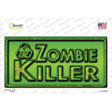 Zombie Killer Novelty Sticker Decal