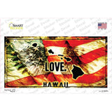 Hawaii Love Novelty Sticker Decal