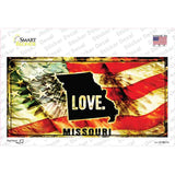 Missouri Love Novelty Sticker Decal