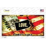 Pennsylvania Love Novelty Sticker Decal