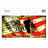 Vermont Love Novelty Sticker Decal