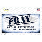 Pray Novelty Sticker Decal