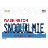 Snoqualmie Washington Novelty Sticker Decal