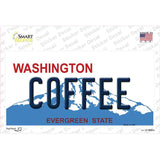 Coffee Washington Novelty Sticker Decal